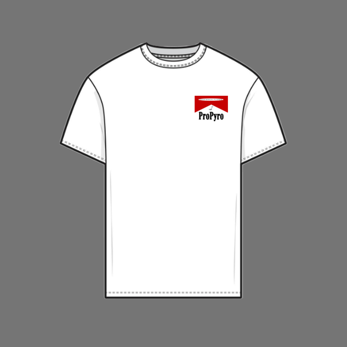 T-Shirt Marlpyro + 3x50 Stk. Zufalls Aufkleber Pakete